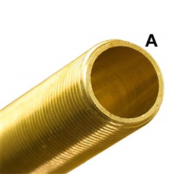 BRASS BSPP ALL THREAD NIPPLE