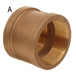 BRASS BSPT SOCKET F/F