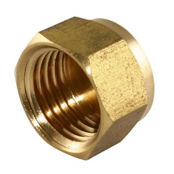 BRASS BSPT CAP F (BSPT-F 1/2)