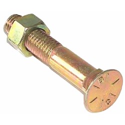 PLOW BOLT & NUT 3/8 X 1-1/4