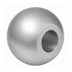 Category 4 to Category 3 quick hitch lower link ball B6352 manufactured from steel with an 85mm outside diameter and 36.5mm inside diameter for tractor three-point linkage systems.
