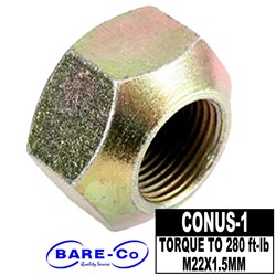 HAY TINE NUT 22MM CONUS 1