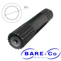 SPLINED SHAFT 1-3/4 X 20T