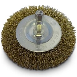 BRASS COATED WIRE BRUSH