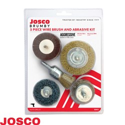 JOSCO 5PCE BRUMBY BRUSH &