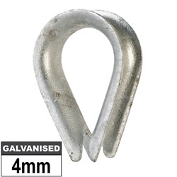 WIRE ROPE THIMBLE 4MM