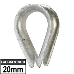 WIRE ROPE THIMBLE 20MM