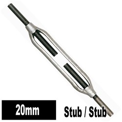 TURNBUCKLE STUB/STUB 20MM