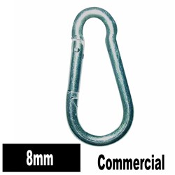 SNAP HOOK GALVANISED 8MM