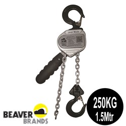 LEVER BLOCK 250KG SILVER