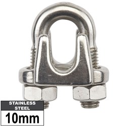 316 WIRE ROPE GRIP 10MM