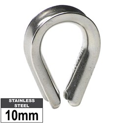 316 WIRE ROPE THIMBLE 10MM