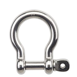 316 STANDARD BOW SHACKLE 6MM