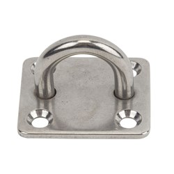 316 SQUARE PAD EYE 6MM