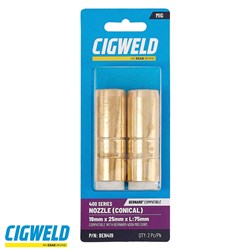 CIGWELD NOZZLE CONICAL 19MM