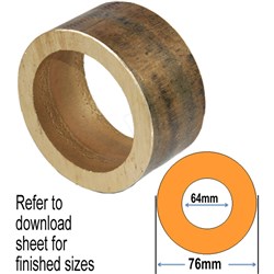 BRONZE HOLLOW 76.2 X 63.5MM