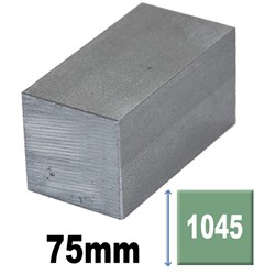 SQUARE BILLET 1045 75MM