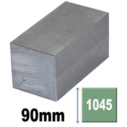 SQUARE BILLET 1045 90MM