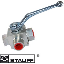 HYD BALL VALVE 1/2 3WAY L