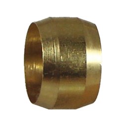 BRASS COMPRESSION SLEEVE 10MM