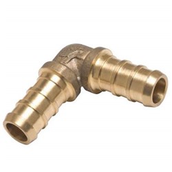BRASS HOSE ELBOW 90 (HOSE 3/4)