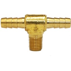 BRASS BSPT BRANCH TEE HT/HT/M