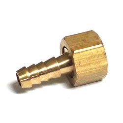 BRASS BSPT NUT & TAIL F