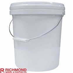 20L PAIL WITH LID PLASTIC