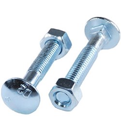 CUPHEAD BOLT & NUT 3/8 X 12"