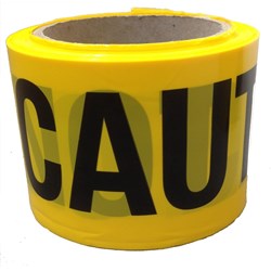 CAUTION DO NOT ENTER TAPE