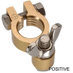 BATTERY TERMINAL WINGNUT PK1 +