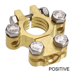 BATTERY TERMINAL 1PC SADDLE +