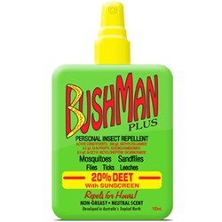 BUSHMANS 20% DEET 100ML