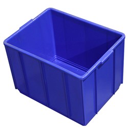STACKABLE TOTE BOX BLU 33LITRE
