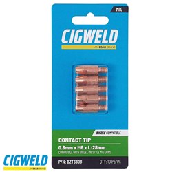 CIGWELD CONTACT TIP 0.8MM