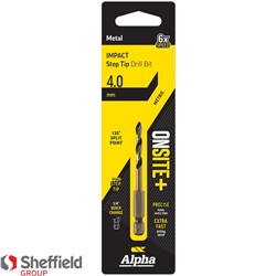 ALPHA STEP TIP DRILL 4.0MM
