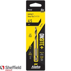 ALPHA STEP TIP DRILL 4.5MM