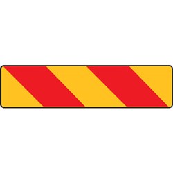 SIGN 'DIAGONAL STRIPE RIGHT'