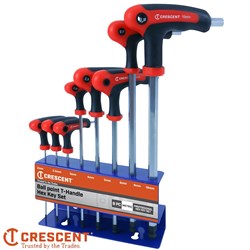 CRESCENT HEX KEY SET METRIC 8P