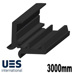 CENTAFLEX PVC HINGE BLACK 3M