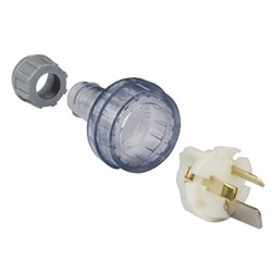 CLIPSAL CLEAR 3 PIN PLUG 15A