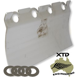 KNIFE GUARD S/STEEL WEAR PLATE