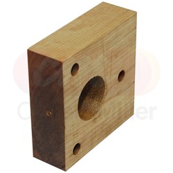 AUGER SHOE WOODEN BEARING BLOC