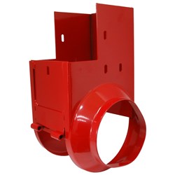 A&I Products® tailings elevator boot compatible with Case-IH 2344, 2366, 2388 and 2588 combine harvesters.