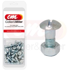 KNIFE BOLT & NUT M6 X M16