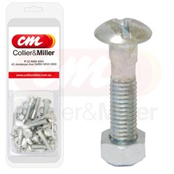 KNIFE HEAD BOLT & NUT M6 X M29