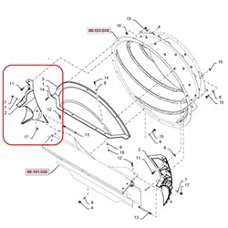 TRANSITION CONE DEFLECTOR