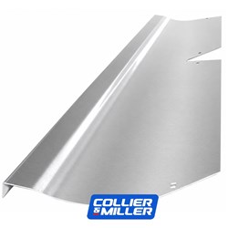 304 stainless steel Fendt IDEAL dual rotor input wear plate for models 7, 8, 9 and 10