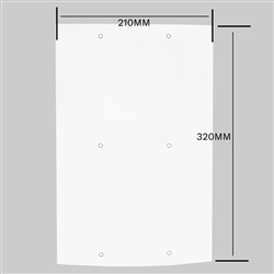 MASS FLOW SENSOR PLATE ONLY