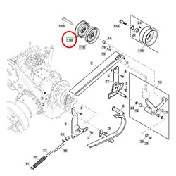 JD IDLER PULLEY CHOPPER DRIVE